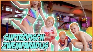 HEEL VEEL WATERPLEZiER iN SUBTROPiSCH ZWEMPARADiJS 💦  Bellinga Vlog 2689 [upl. by Toille]