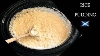 Creamy Rice Pudding  Easy Slow Cooker Recipe  Crockpot [upl. by Ateloj60]