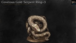 Dark Souls 3 The Ringed City Covetous Gold Serpent Ring 3 Location [upl. by Elleivap11]