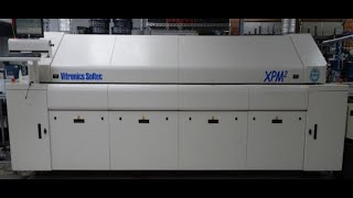 2005 Vitronics XPM2 820 Reflow Oven [upl. by Jelsma]