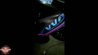 How to install Decals in Aerox Yamaha V2 Full Decals yamaha Aerox Decals Oragon decals [upl. by Merdith623]