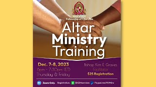 Altar Ministry Training  Session I  Webinar 12723 [upl. by Dnomasor390]