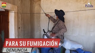 SPOT COMUNICADO FUMIGACION VINCHUCAS [upl. by Anailli]