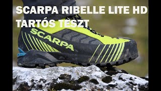 SCARPA RIBELLE LITE HDRY TARTÓS TESZT [upl. by Shandy]