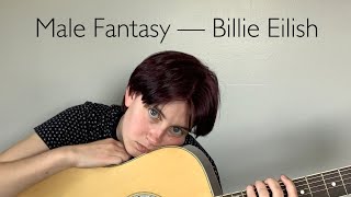 Male Fantasy — Billie Eilish Guitar Cover [upl. by Lehcor]