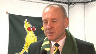 Tim Sheens post match interview after Semifinal of Rugby League World Cup [upl. by Ahilam]