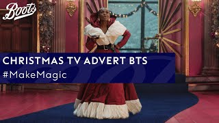 Boots Christmas Advert BTS  MakeMagic  Boots UK [upl. by Sairahcaz326]