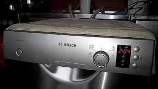 Zmywarka Bosch SPS53E08EU Program AUTO 4565°C [upl. by Atinaej634]