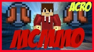 Minecraft Mcmmo Acrobatics Grinder [upl. by Atinuahs]