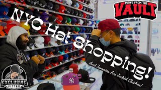 THE BEST HAT STORE IN NYC Exclusive Fitted  the home of incredible New Era 59fifty fitted hats [upl. by Ahsiekar]