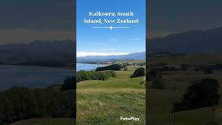 Kaikoura South Island New Zealand InstaTravel TravelGram WanderlustTraveling Newzealand [upl. by Ardnaskela]