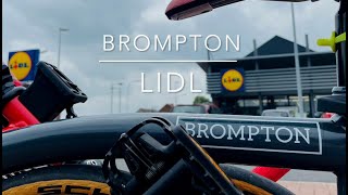 6 Accessories from LIDL that perfectly fit a Brompton folding bike [upl. by Doowron181]