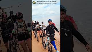 Lembrança Trilha Dourada praia da Saudade passagem obrigatória para trilha shorts ciclismo mtb [upl. by Tory]