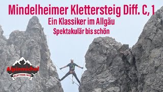 Mindelheimer Klettersteig Diff C1 im Kleinwalsertal [upl. by Bobbee]