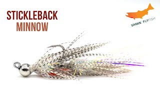 Articulated Stickleback Minnow Fly Tying Tutorial [upl. by Nava]