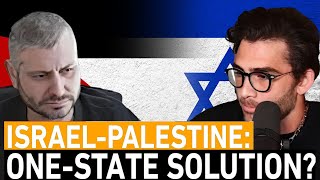 Hasan X Ethan Klein Talking About Israel One State or Two  HasanAbi reacts [upl. by Allimac]