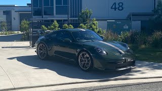 Cars and Coffee Coolum🔥992 GT3 R8 997 GT3RS C8 M2CS and Urus [upl. by Llemar]