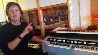 Paul McCartney demonstrates the mellotron [upl. by Arhsub]