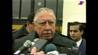 1992 PINOCHET quotno me pregunte cosas rarasquot [upl. by Esdnyl61]