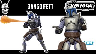 Star Wars The Vintage Collection Deluxe Jango Fett Review [upl. by Abroms]