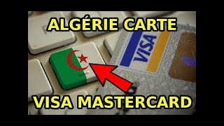 CARTE VISA MASTERCARD EN ALGÉRIE كيف تتحصل على بطاقة فيزا ماستر كارد في الجزائر [upl. by Krysta]