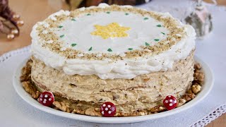 Grčka torta  najbolja kremasta torta za sve prigode • ReciPeci Sandre Gašparić [upl. by Kentiggerma]