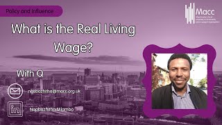 Introduction to the Real Living Wage [upl. by Waldman]