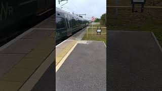 GWR 387164 arriving at Newbury Racecourse 281024 [upl. by Berta638]