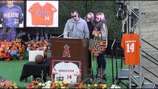 Altobelli family celebration of life at Angel Stadium [upl. by Zosima]