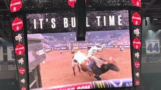 High Flying Bull Rider  PBR StLouis Missouri [upl. by Ettezzil]