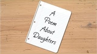 short rhyming poem about daughters [upl. by Lerej]