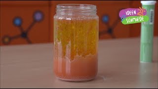 Lavalampe  Experiment mit Wasser und Ã–l [upl. by Nima]