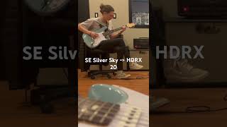 SE Silver Sky straight into HDRX 20 prs guitar silversky johnmayer sesilversky electricguitar [upl. by Aridnere]