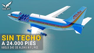 SIN TECHO A 24000 PIES Reconstrucción ALOHA AIR 243 [upl. by Yahsal]