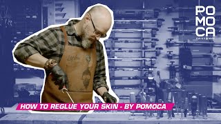 HOW TO Reglue Your Skin Professional version  By POMOCA [upl. by Euqinotna702]