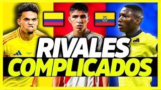 ¿CÓMO LLEGAN COLOMBIA Y ECUADOR LOS RIVALES DE PERÚ  ELIMINATORIAS SUDAMERICANAS [upl. by Tyson409]