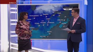 La Météo avec Suzanne Gariépy 12 Déc 2016 [upl. by Nire]