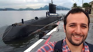 Andamos num SUBMARINO BRASILEIRO da MARINHA Boravê 🔵Manual do Mundo [upl. by Marchak]