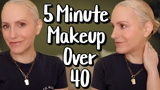 Quick 5 Minute Makeup  Life Update  Over 40 Makeup [upl. by Marni]