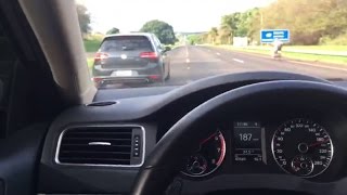 Benga é Benga VW Jetta TSI vs VW Golf GTI [upl. by Kenji]