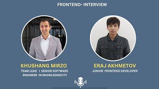 4 Mock Frontend Interview [upl. by Okimik]