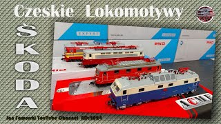 Czeskie lokomotywy elektryczne SKODA z lat 6070tych w skali H0 [upl. by Catarina]