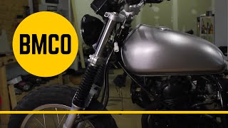 YAMAHA TW 125 Ep 1  SCRAMBLER Motorcycle Modification [upl. by Noreg]