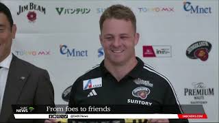 Kolbe Cane officially revealed as new players for Tokyo Suntory Sungoliath team [upl. by Yecaj]