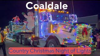 Coaldale Christmas Night of Lights 2023🇨🇦 [upl. by Itida]