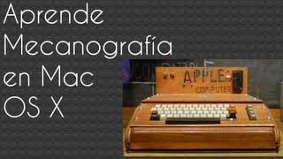 Como aprender Mecanografia en Mac OS X [upl. by Asenad]