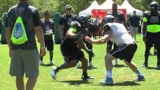 Quenton Nelson  NIKE The Opening 2013 [upl. by Carmelo]