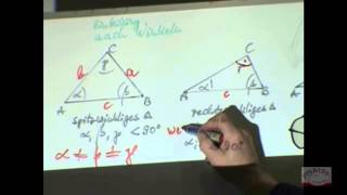 665  Einteilung von Dreiecken  Nach Winkeln [upl. by Tertias]