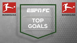 Bundesligas Top 10 goals 😤 👀  ESPN FC [upl. by Ekalb319]