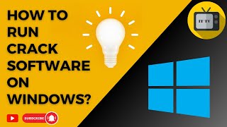 How to run crack file in windows  bypass window security [upl. by Aymer]